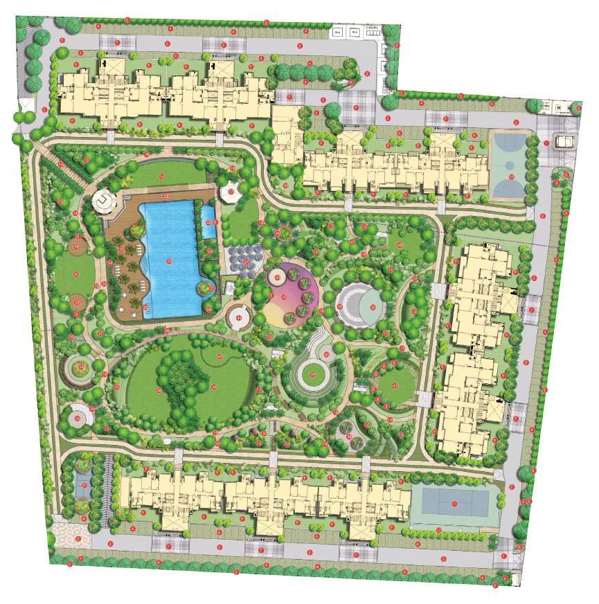 ATS Kingston Heath master plan from brochure